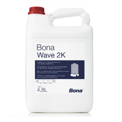 Лак Bona Wave, 2К, водно-дисперсионный, 5л.